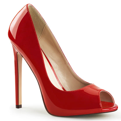 Pleaser Womens Pumps SEXY-42 Red Pat