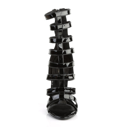 Pleaser Stivaletti da donna SEXY-52 BLK PAT