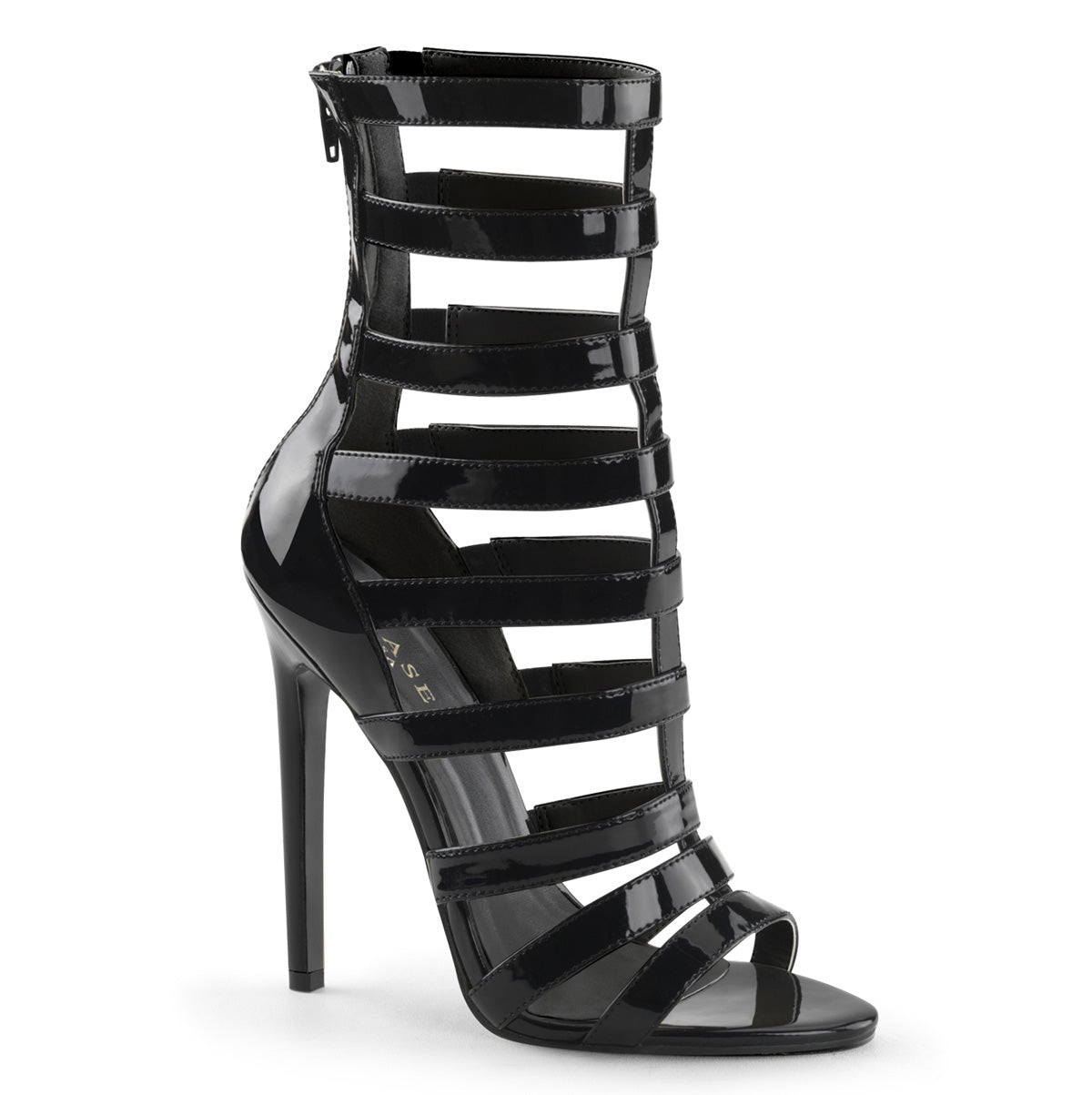 Pleaser Stivaletti da donna SEXY-52 BLK PAT
