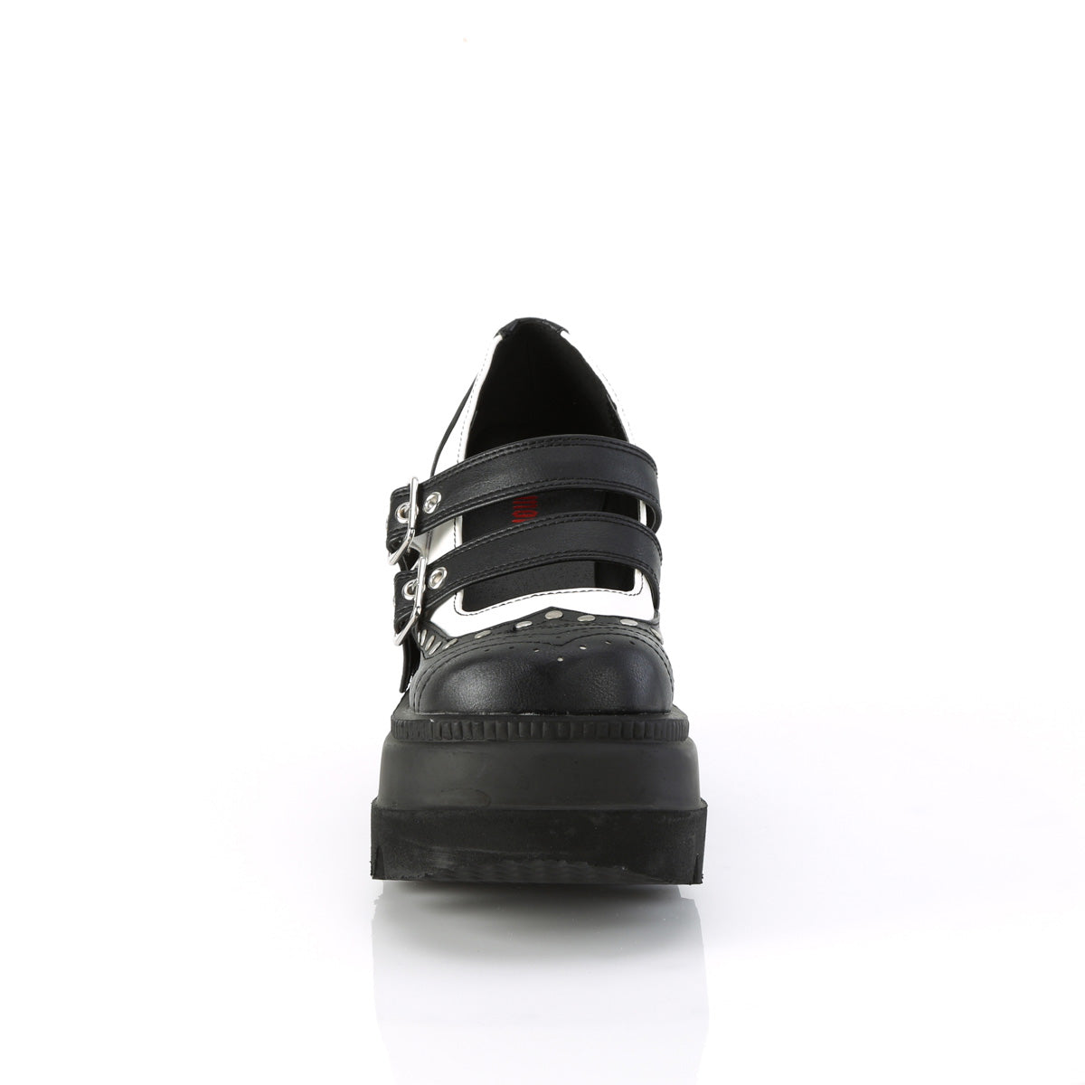 DemoniaCult   SHAKER-27 blk-wht in pelle vegana