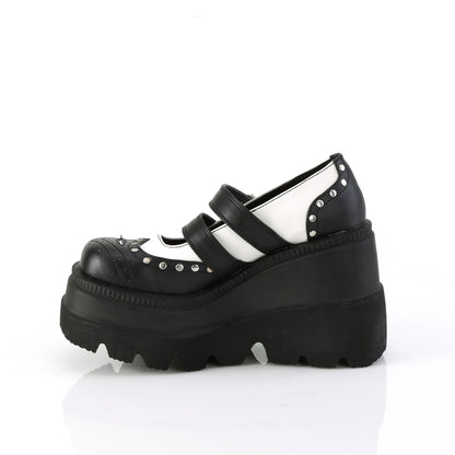DemoniaCult   SHAKER-27 blk-wht in pelle vegana
