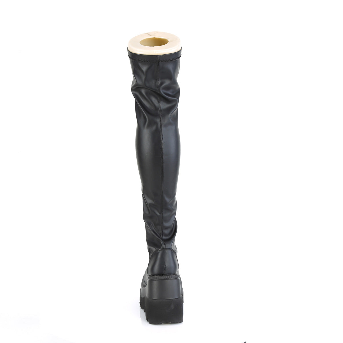 DemoniaCult  Stivali SHAKER-374 blk str. Pelle vegan