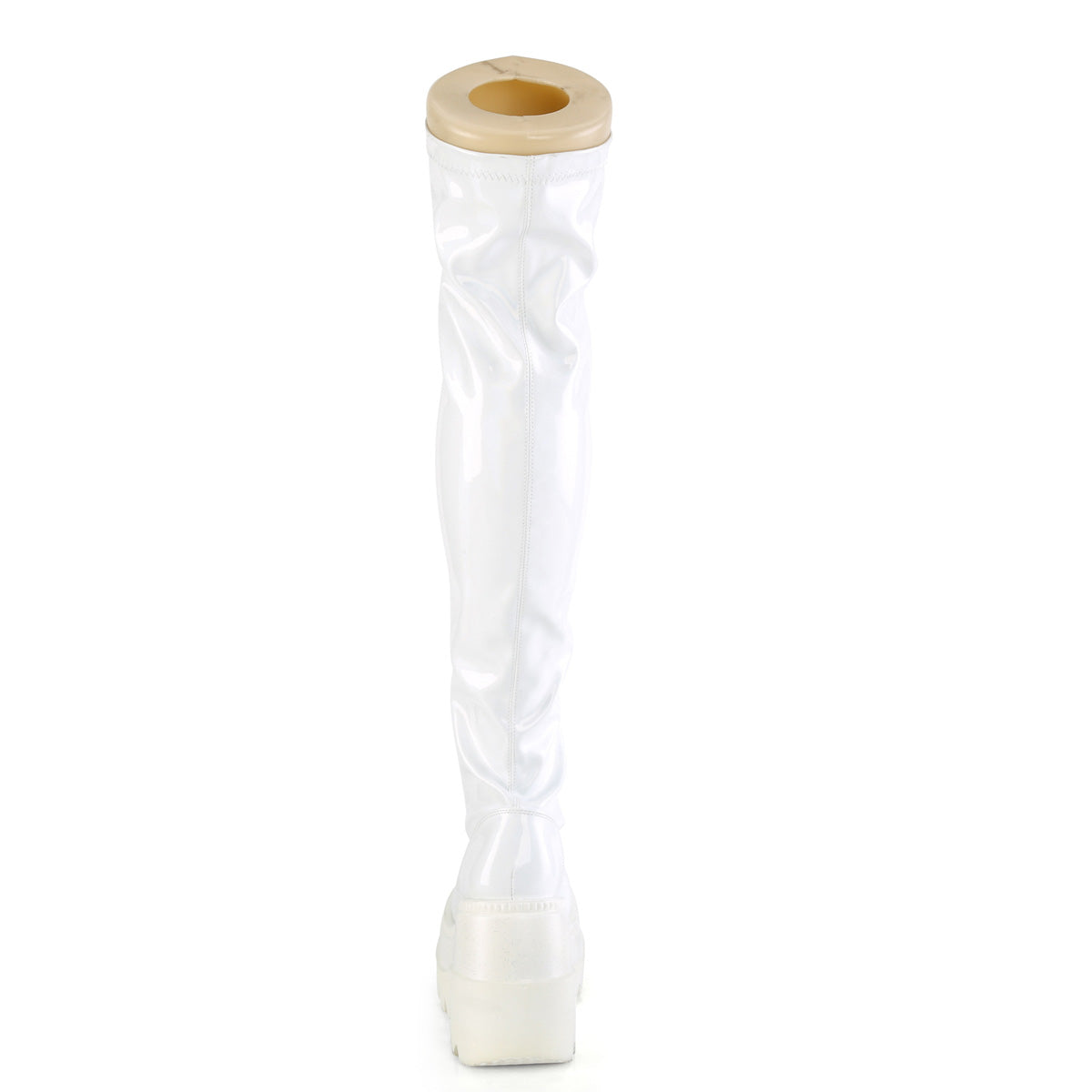 DemoniaCult Stivali da donna SHAKER-374 brevetto per elogrammi wht ologramma