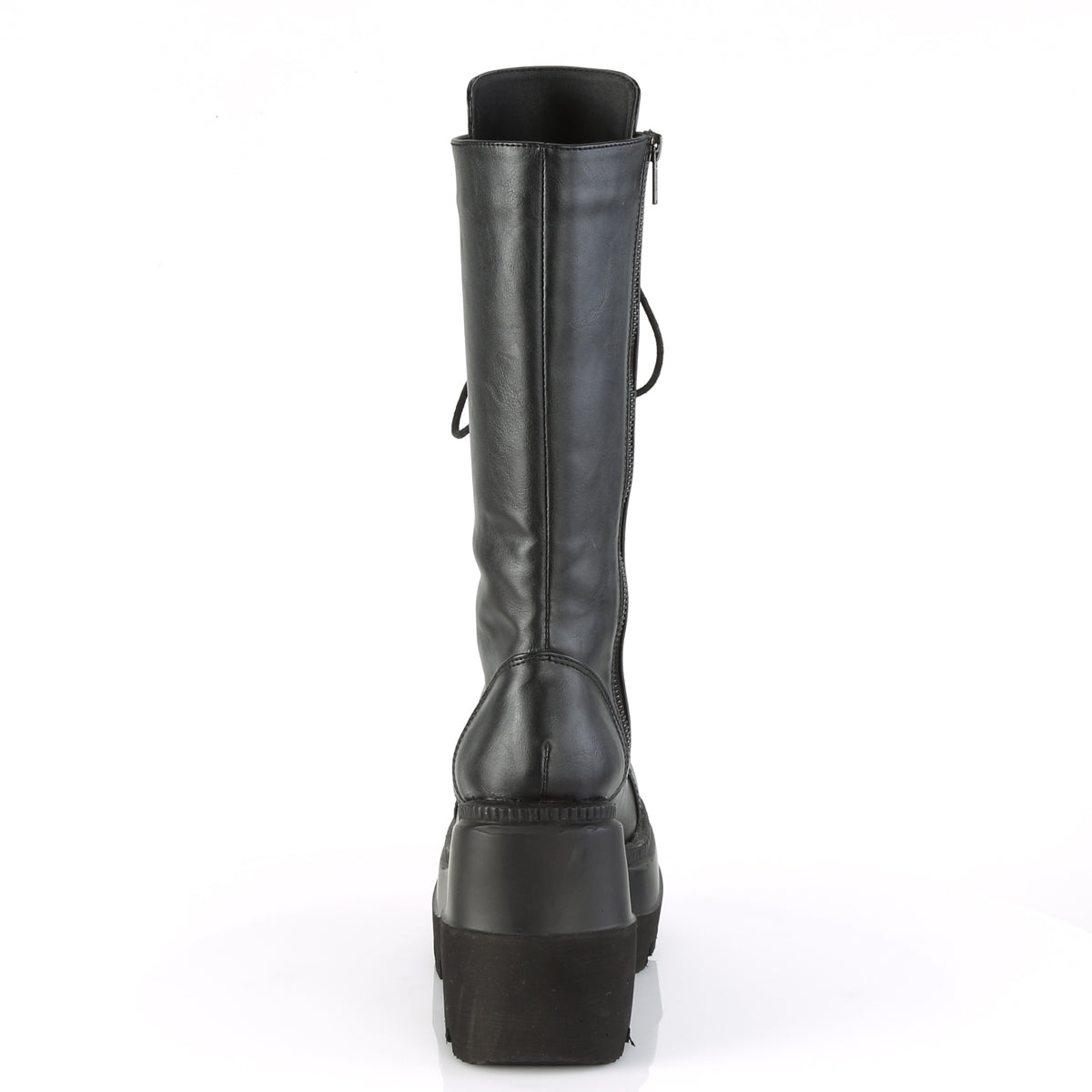DemoniaCult Womens Boots SHAKER-72 Blk Vegan Leather