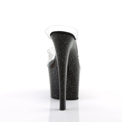 Pleaser Womens Sandals SKY-302MG Clr/Blk