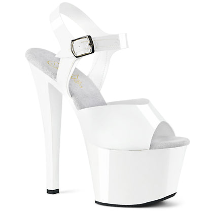 Pleaser Womens Sandals SKY-308N Wht (Jelly-Like) TPU/Wht