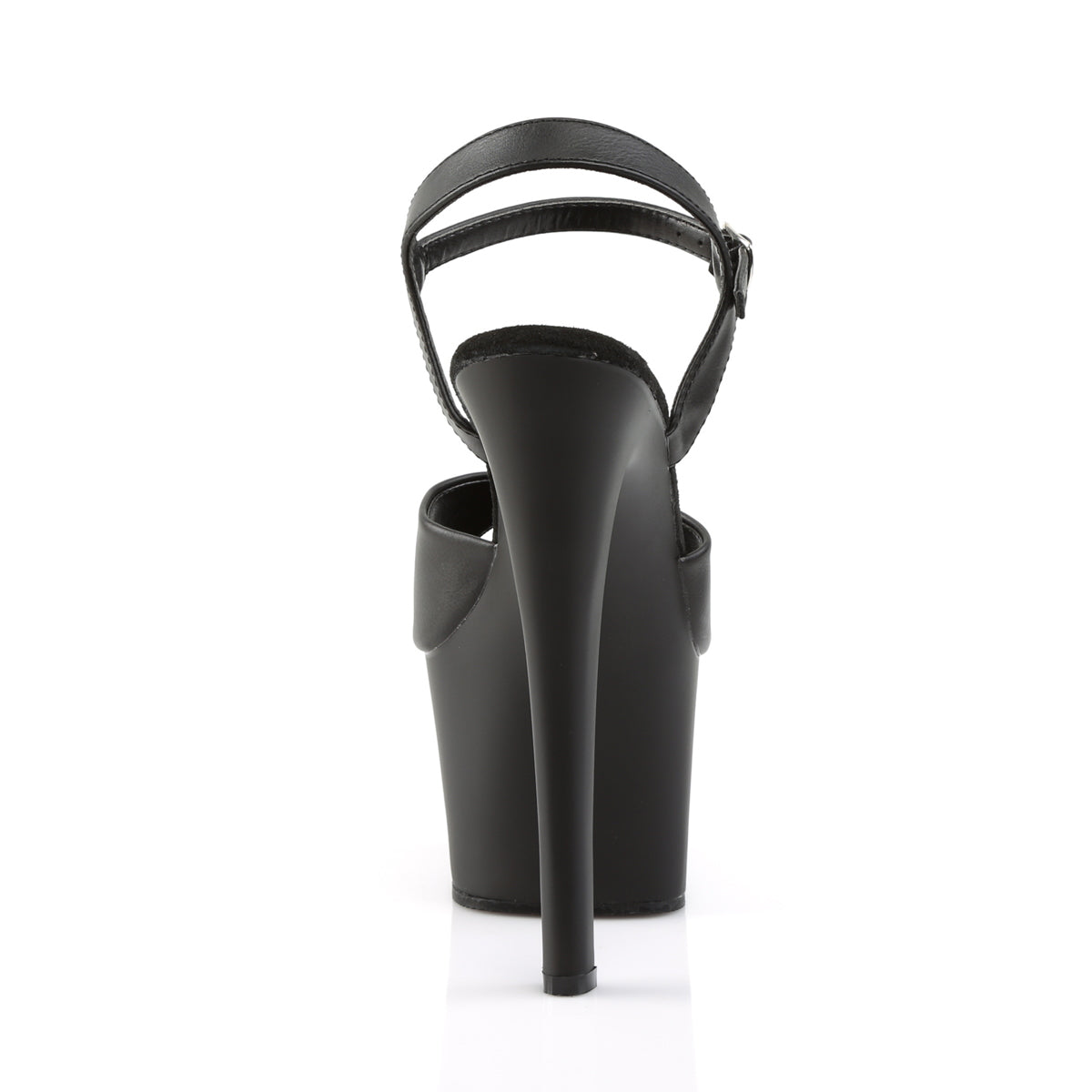 Pleaser Sandali da donna SKY-309 BLK in ecopelle / BLK opaco