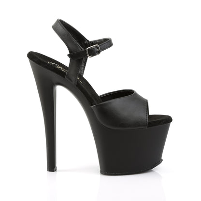 Pleaser Sandali da donna SKY-309 BLK in ecopelle / BLK opaco