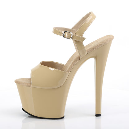 Pleaser Sandali da donna SKY-309 Crema Pat / Cream