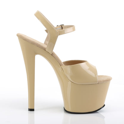 Pleaser Sandali da donna SKY-309 Crema Pat / Cream
