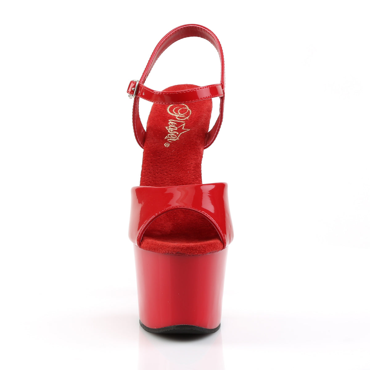 Pleaser Sandali da donna SKY-309 Pat / Rosso rosso / rosso