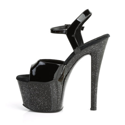 Pleaser Sandali da donna SKY-309 mg Blk / Blk