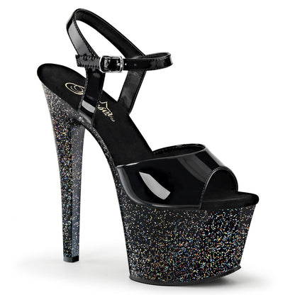 Pleaser Sandali da donna SKY-309 mg Blk / Blk