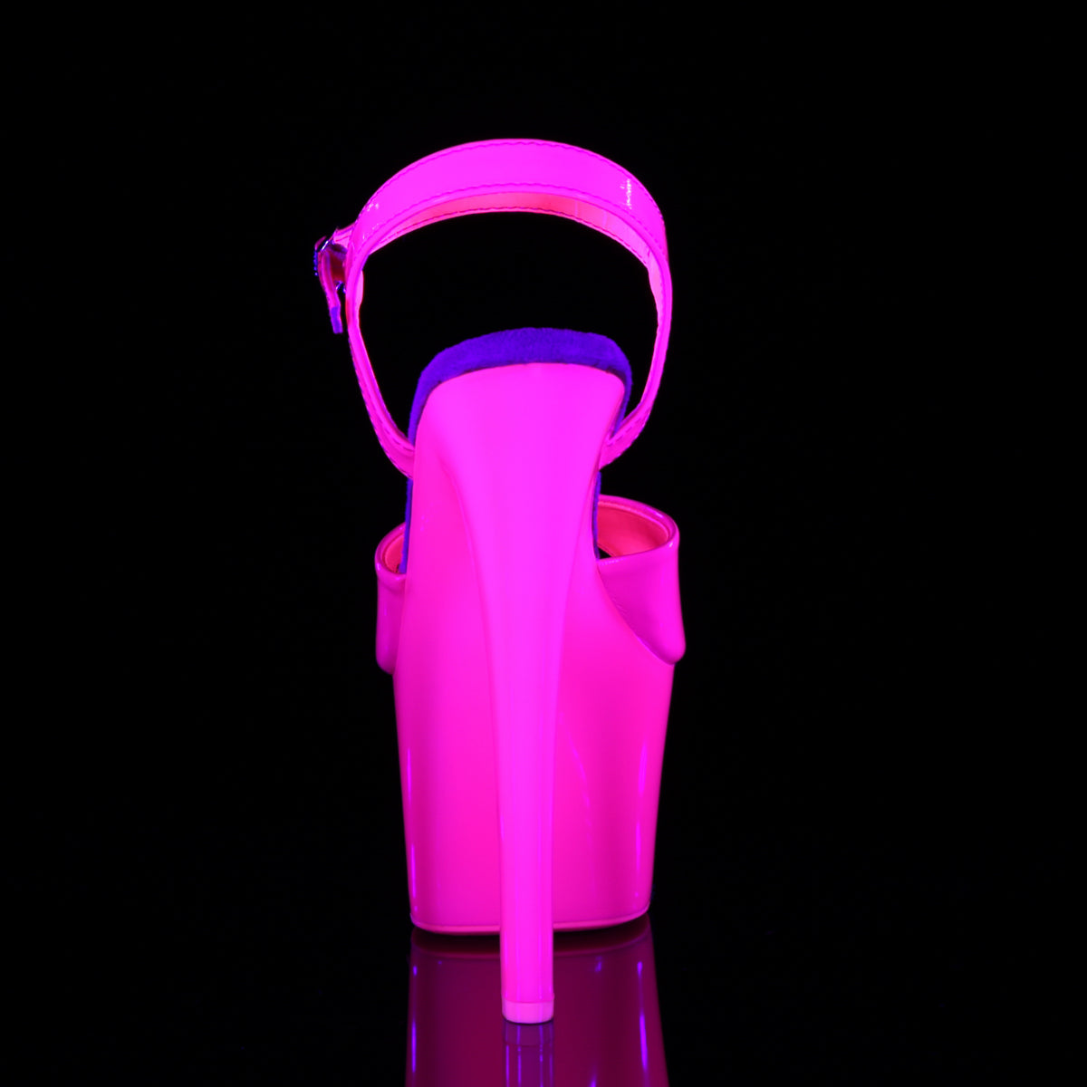 Pleaser Sandali da donna SKY-309UV neon h. rosa / h. Rosa
