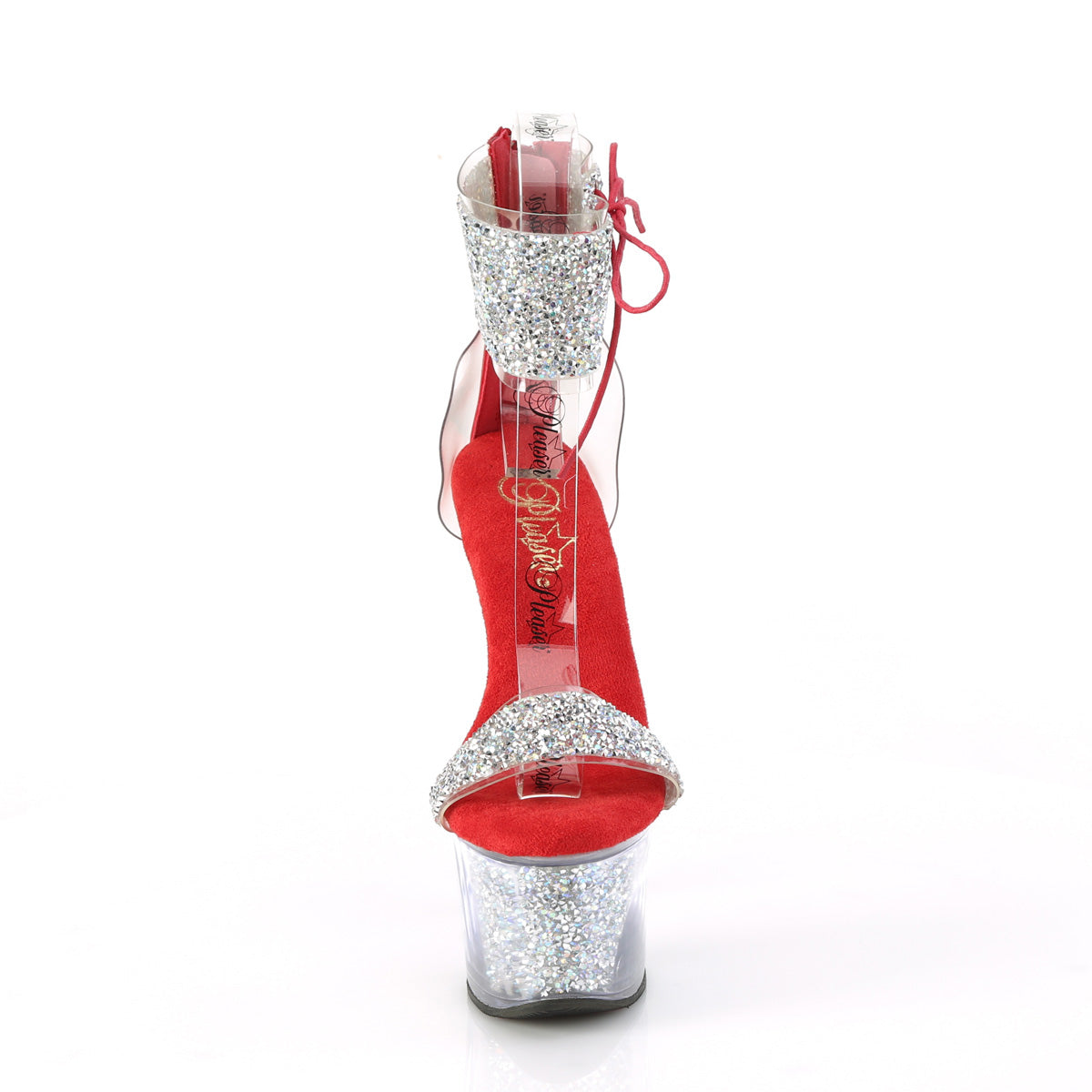 Pleaser   SKY-327RSI SLV Multi-RS-RED/SLV RS
