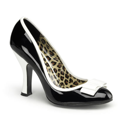 Pin Up Couture Pompe da donna SMITTEN-01 Blk-Wht Pat