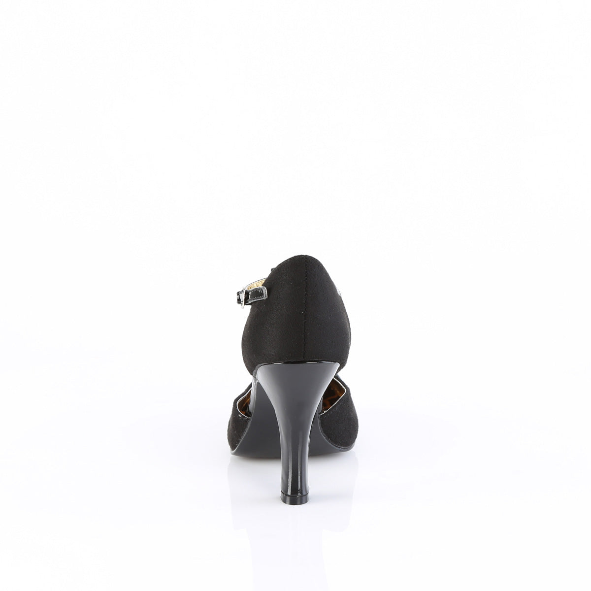 Pin Up Couture Pompe da donna SMITTEN-10 Blk M. Suede-Blk Pat