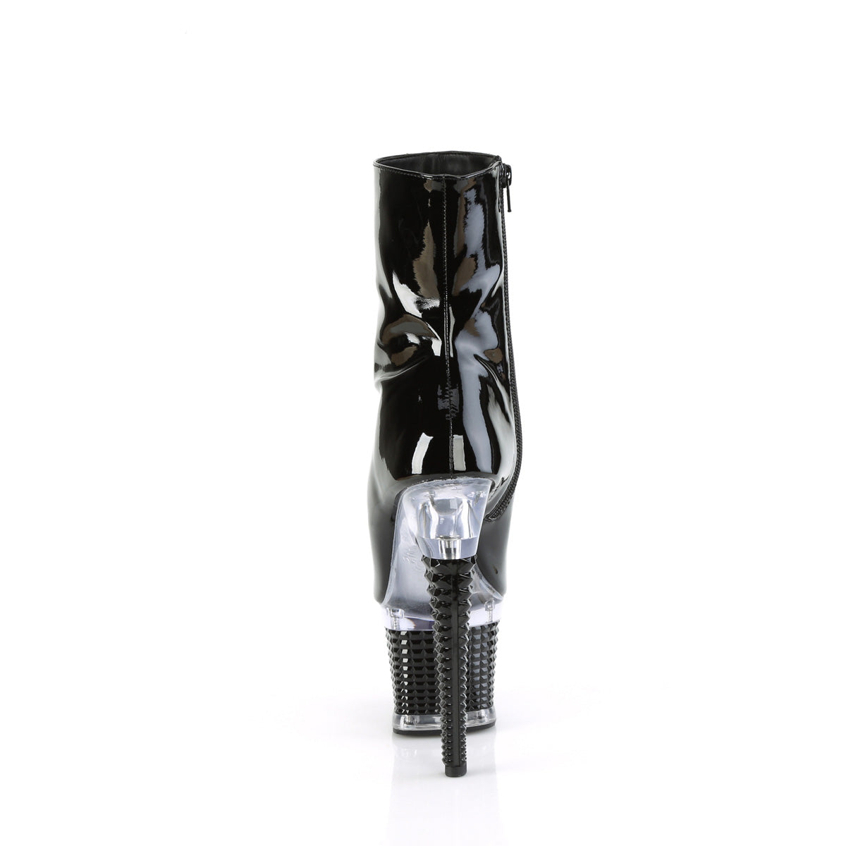 Pleaser  Stivaletti SPECTATOR-1012 BLK PAT / CLR-BLK