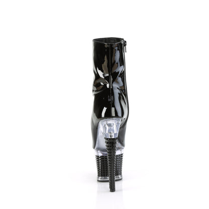 Pleaser  Stivaletti SPECTATOR-1012 BLK PAT / CLR-BLK