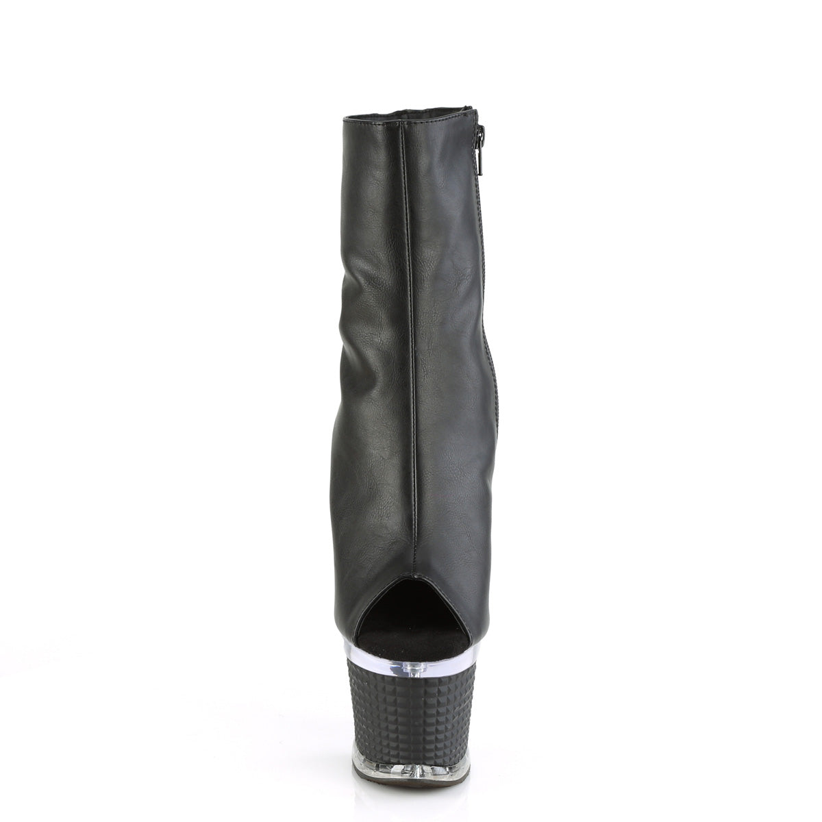 Pleaser  Stivaletti SPECTATOR-1012 BLK in ecopelle / CLR-BLK opaco