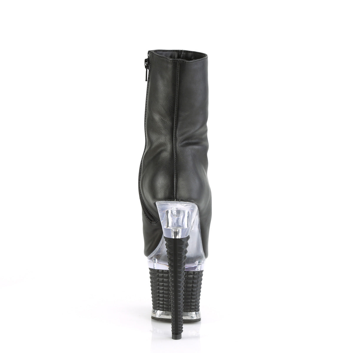 Pleaser  Stivaletti SPECTATOR-1012 BLK in ecopelle / CLR-BLK opaco