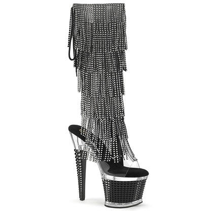 Pleaser  Ankle Boots SPECTATOR-2017RSF Clr-Blk/Clr-Blk