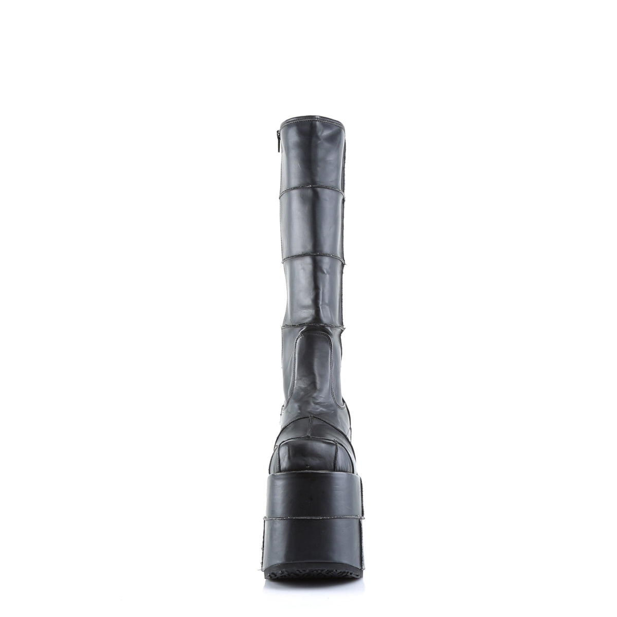 DemoniaCult Mens Boots STACK-301 Blk Vegan Leather