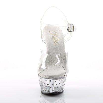 Pleaser Sandali da donna STARDUST-608 CLR / CLR