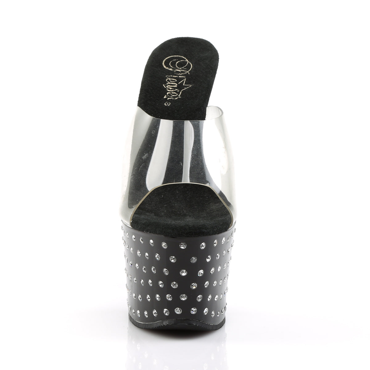 Pleaser Sandali da donna STARDUST-701 CLR / BLK