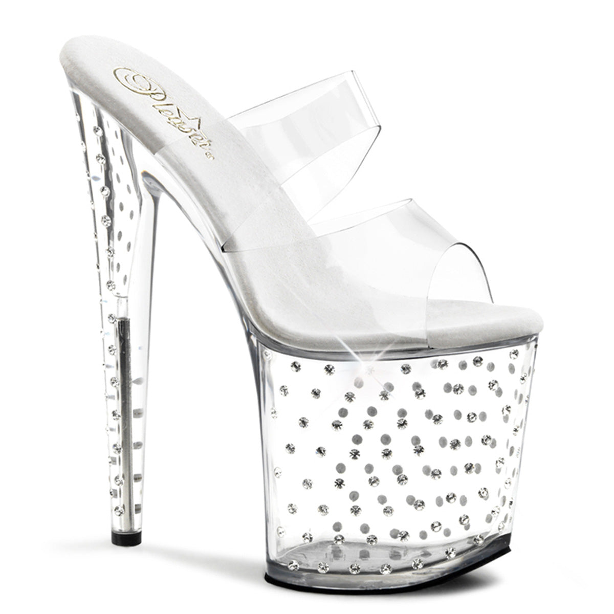 Pleaser Sandali da donna STARDUST-802 CLR / CLR