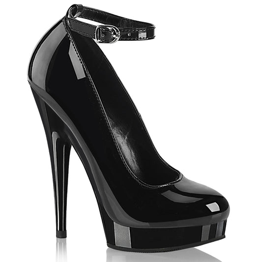 Fabulicious  Pompe SULTRY-686 BLK PAT / BLK