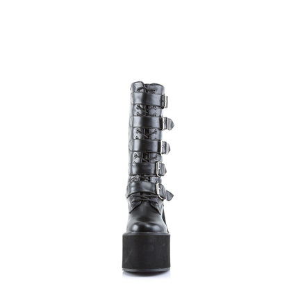 DemoniaCult Womens Boots SWING-220 Blk Vegan Leather