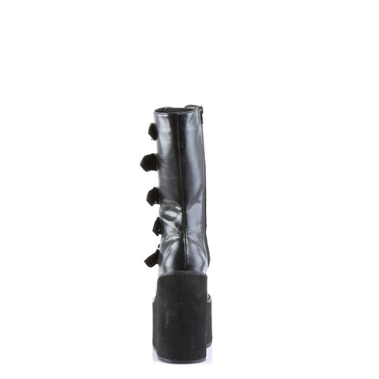 DemoniaCult Womens Boots SWING-220 Blk Vegan Leather