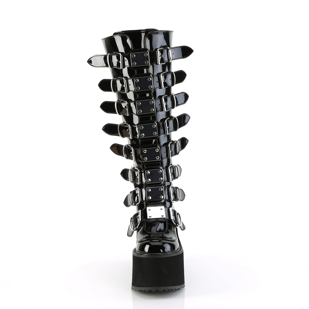 DemoniaCult  Boots SWING-815WC Blk Pat