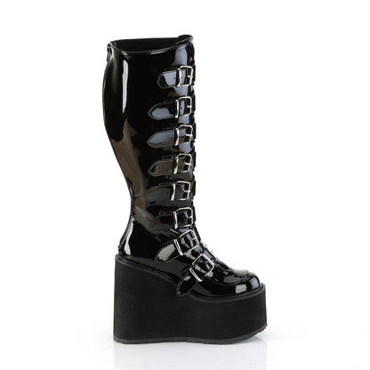DemoniaCult  Boots SWING-815WC Blk Pat