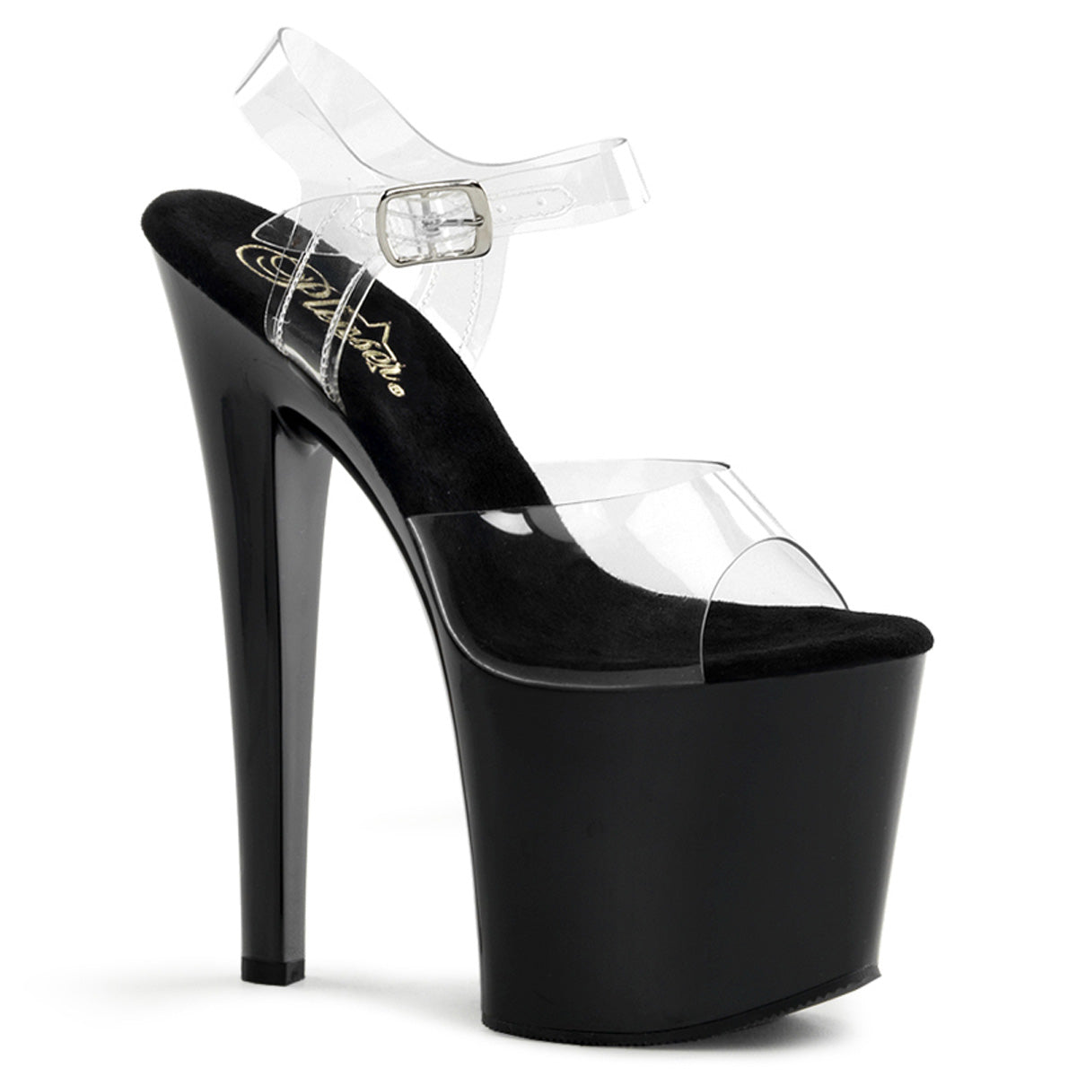 Pleaser Sandali da donna TABOO-708 CLR / BLK