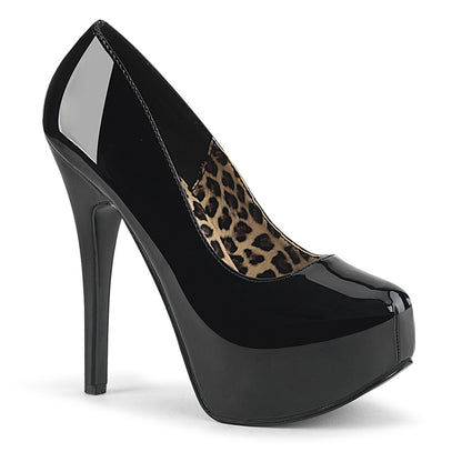 Bordello Pompe da donna TEEZE-06 Blk Pat.