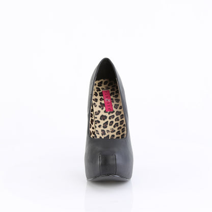 Pleaser Pink Label Pompe da donna TEEZE-06W BLK Pelle ecopelle