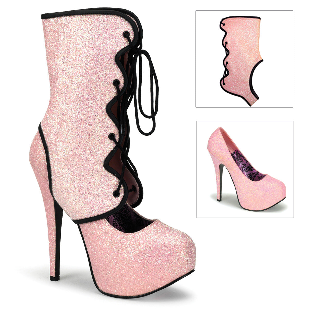Bordello Pompe da donna TEEZE-31G B. Mini GLTR rosa