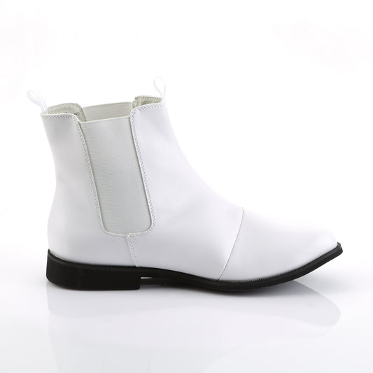 Funtasma Stivali da uomo TROOPER-12 Wht PU.