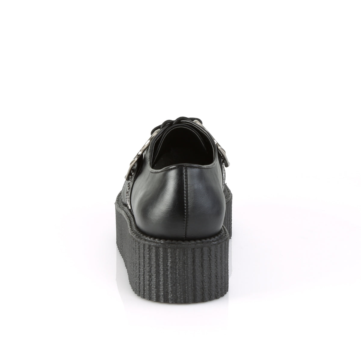 DemoniaCult Scarpa bassa maschile V-CREEPER-516 pelle vegana BLK