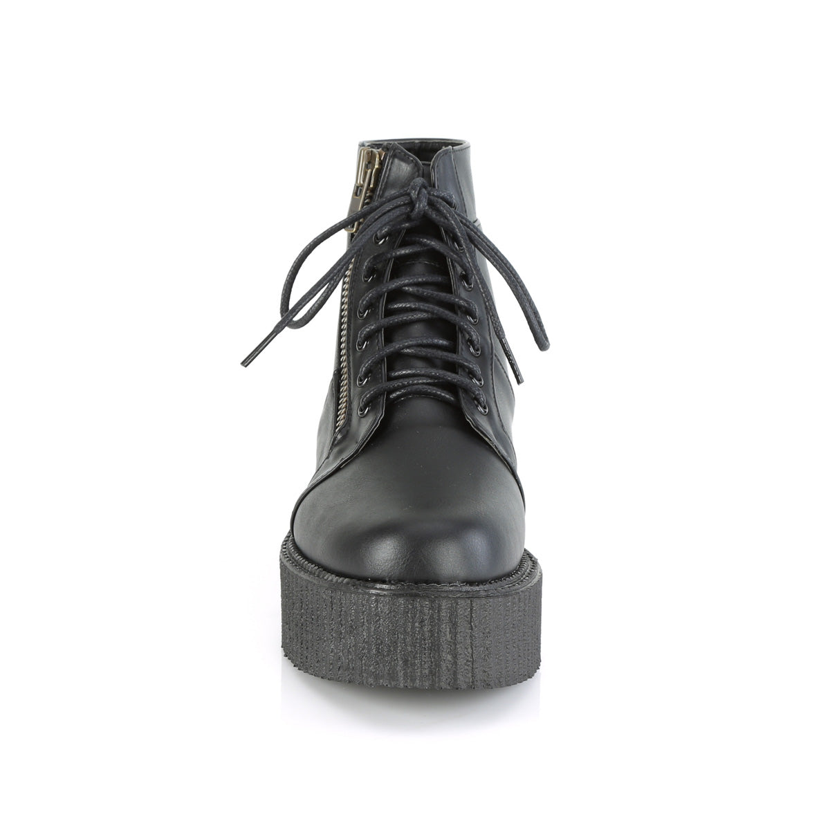 DemoniaCult Scarpa bassa maschile V-CREEPER-571 pelle vegana BLK