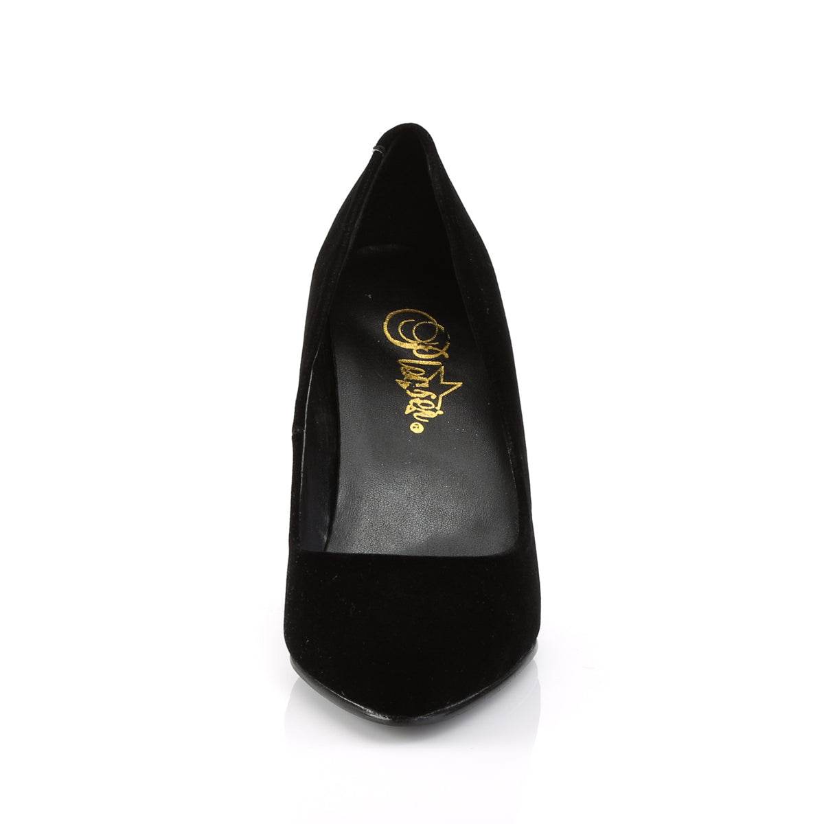 Pleaser Pompe da donna VANITY-420 Blk Velvet.