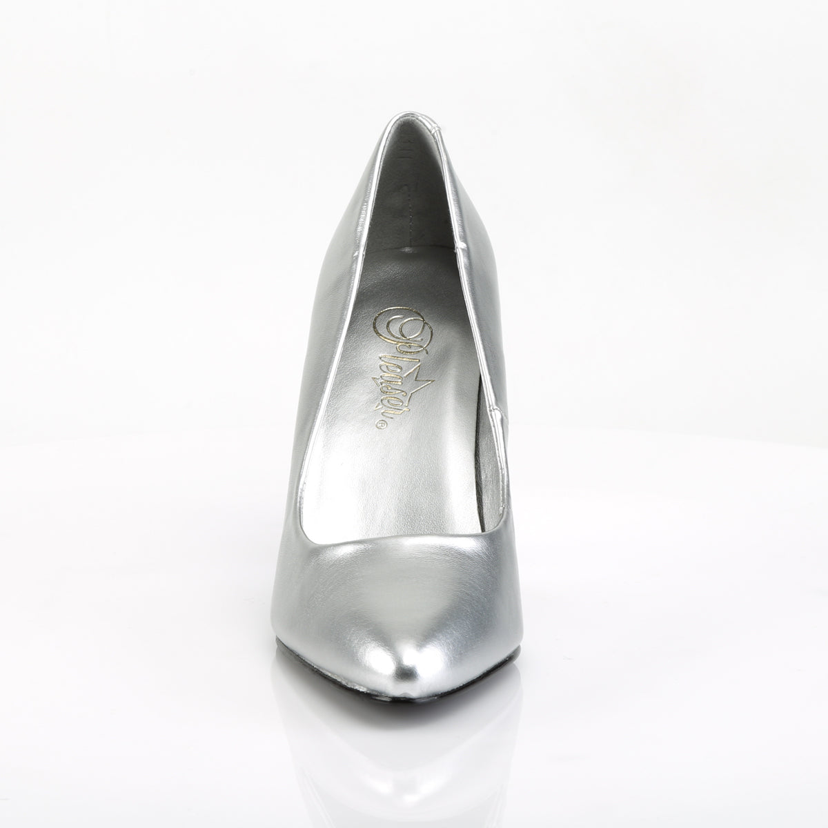 Pleaser Pompe da donna VANITY-420 SLV Pelle ecopelle