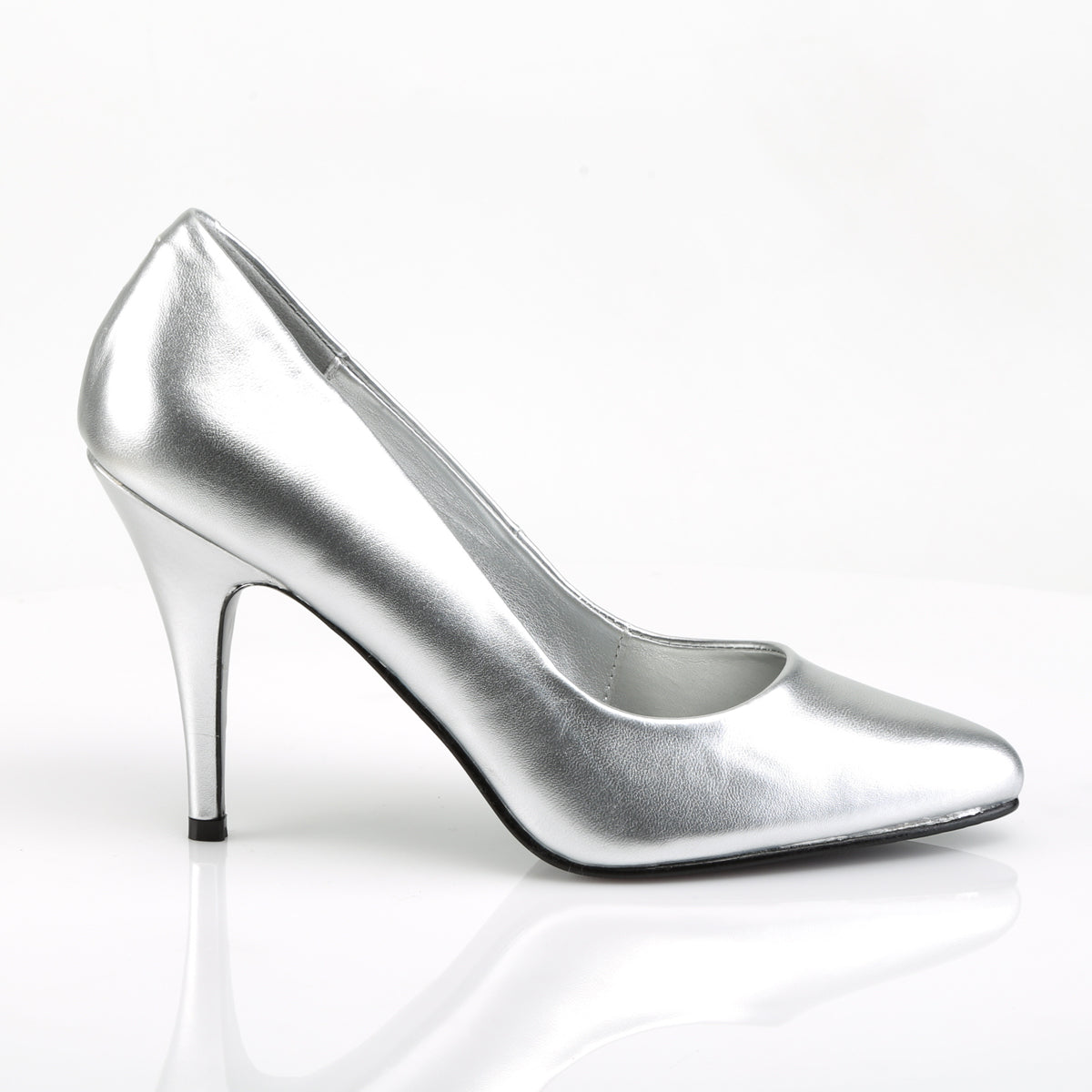 Pleaser Pompe da donna VANITY-420 SLV Pelle ecopelle