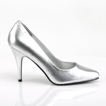 Pleaser Pompe da donna VANITY-420 SLV Pelle ecopelle