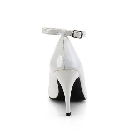 Pleaser Pompe da donna VANITY-431 Wht Pat.