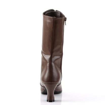 Funtasma Womens Ankle Boots VICTORIAN-120 Brown Pu