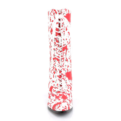 Funtasma Stivaletti da donna VICTORIAN-120BL PAT-RED WHT-RED