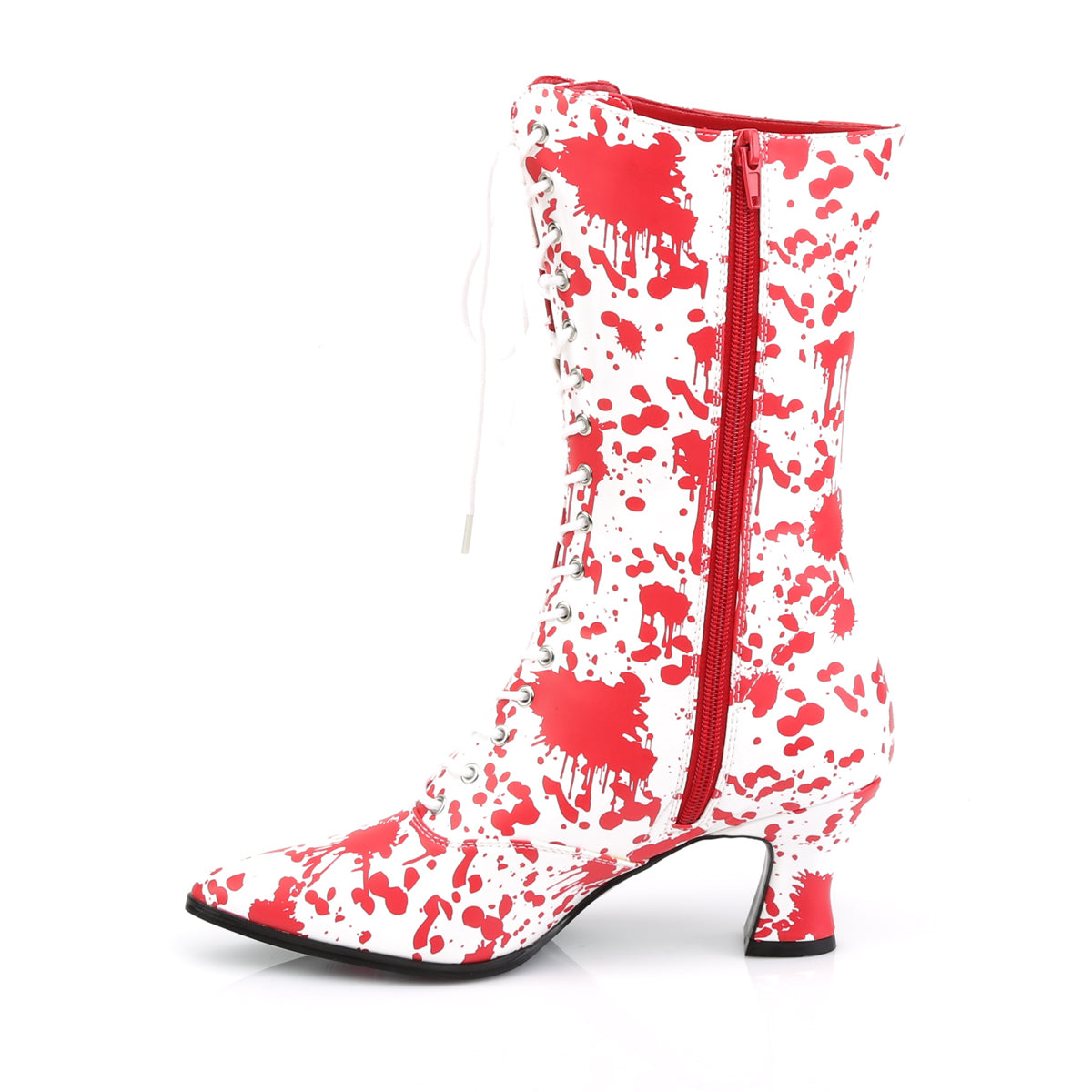 Funtasma Stivaletti da donna VICTORIAN-120BL PAT-RED WHT-RED